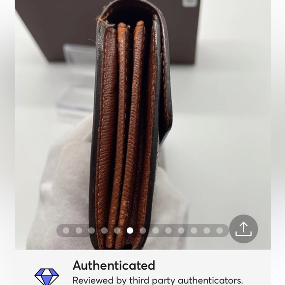 Louis Vuitton monogram Sarah Wallet - Picture 6 of 11